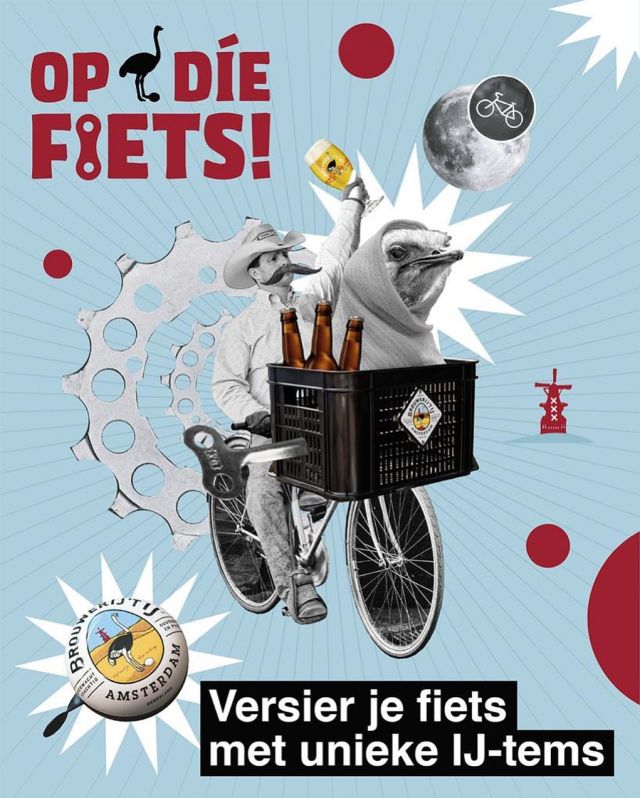 Kom vrijdag 4 augustus op je fiets, drink een lekker biertje van Brouwerij ‘t IJ en laat je fiets pimpen op ons terras!! Zien we je dan? #brouwerijtij #pimpmybike #drinkandride